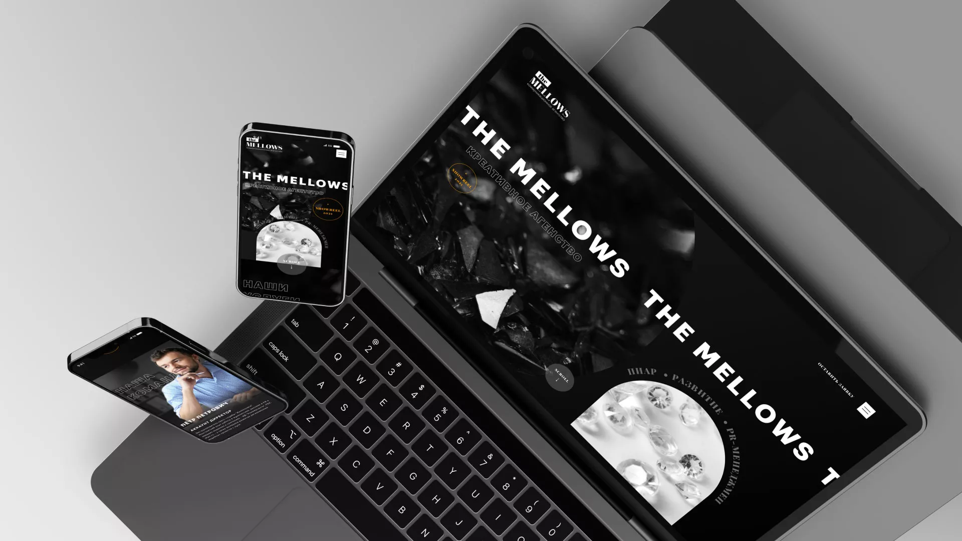 Разработка сайта креативного агентства «The Mellows» в Шадринске