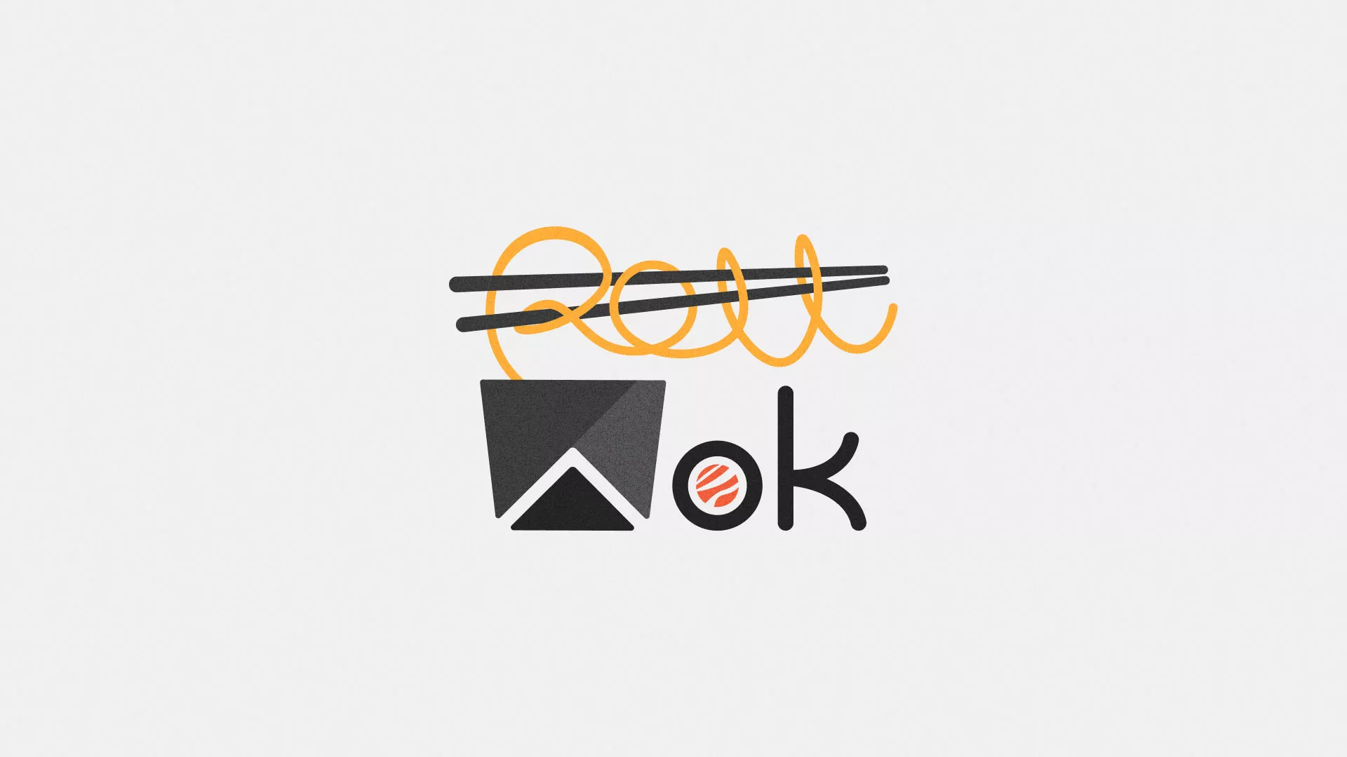 Разработка логотипа в Шадринске для суши-бара «Roll Wok Club» Разработка логотипа в Шадринске для суши-бара «Roll Wok Club»